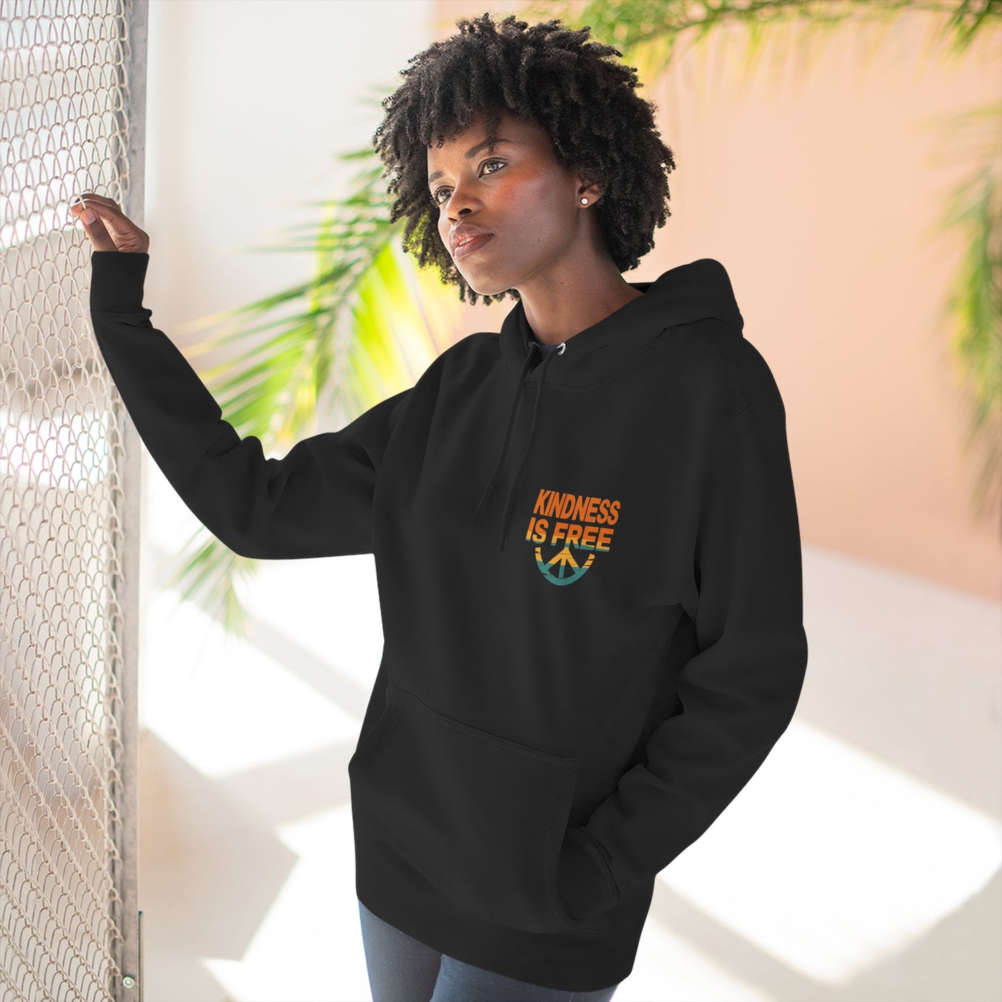 Kindness is Free Fleece Hoodie
