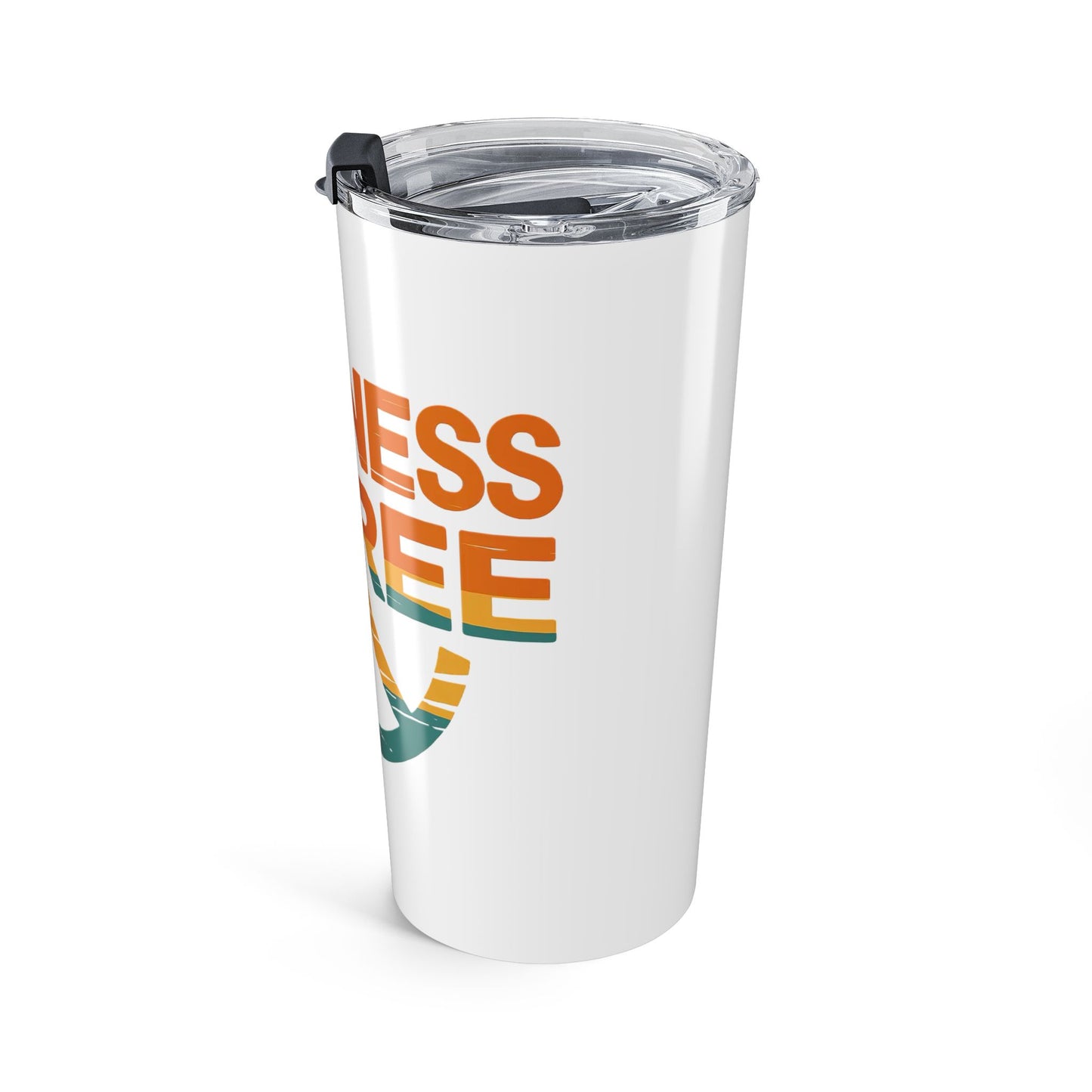 20oz Kindness Is Free Tumbler - Inspiring Quote Travel Mug