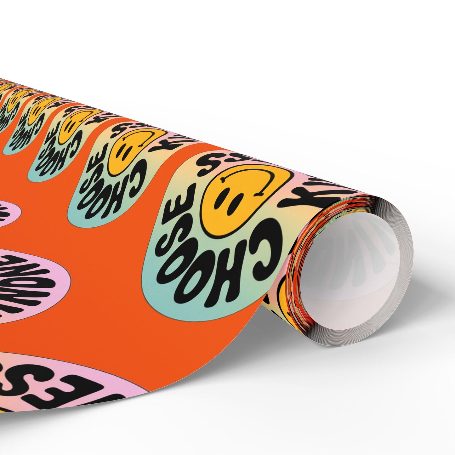 Orange Choose Kindness Wrapping Papers