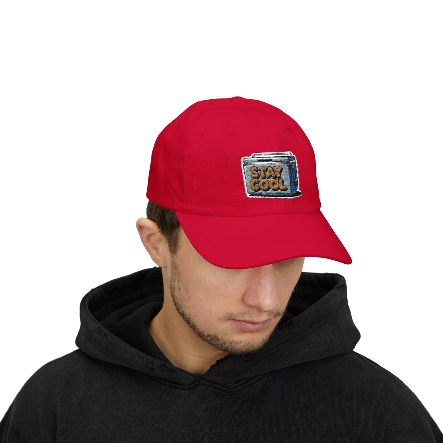 Stay Cool Cooler Embroidered Dad Cap