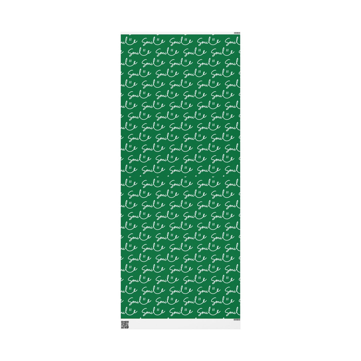 Green Smile Stylish Gift Wrapping Paper for Any Occasion