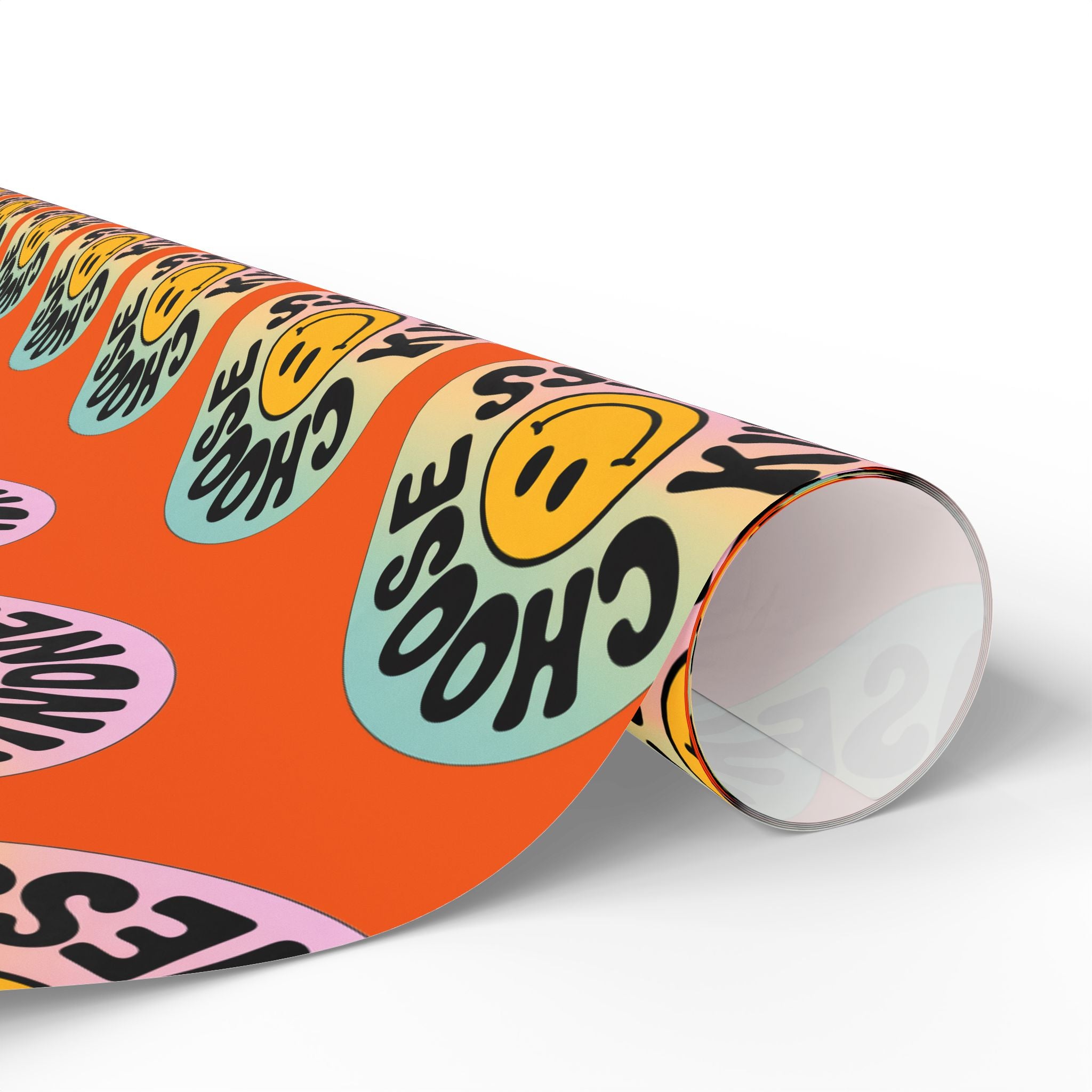 Orange Choose Kindness Wrapping Papers