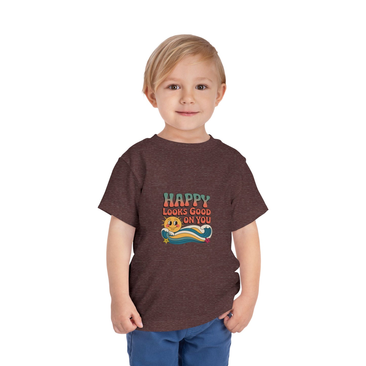 Happy Looks Good On You Toddler Tee