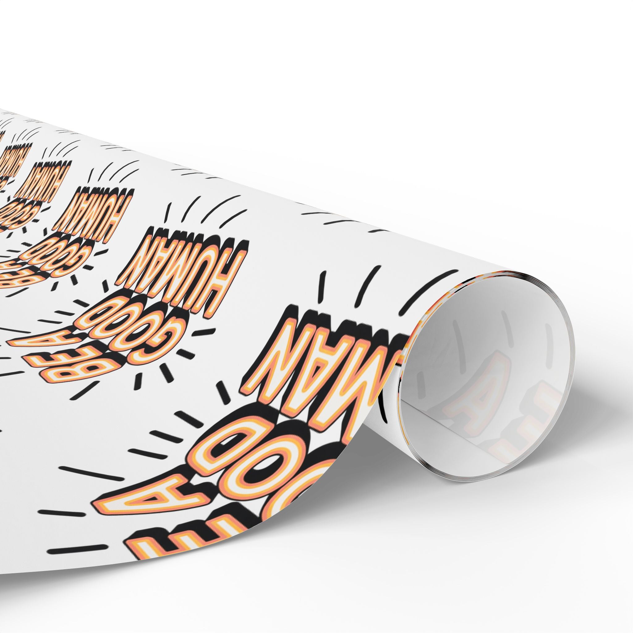 Be a Good Human Gift Wrap (Single Roll)