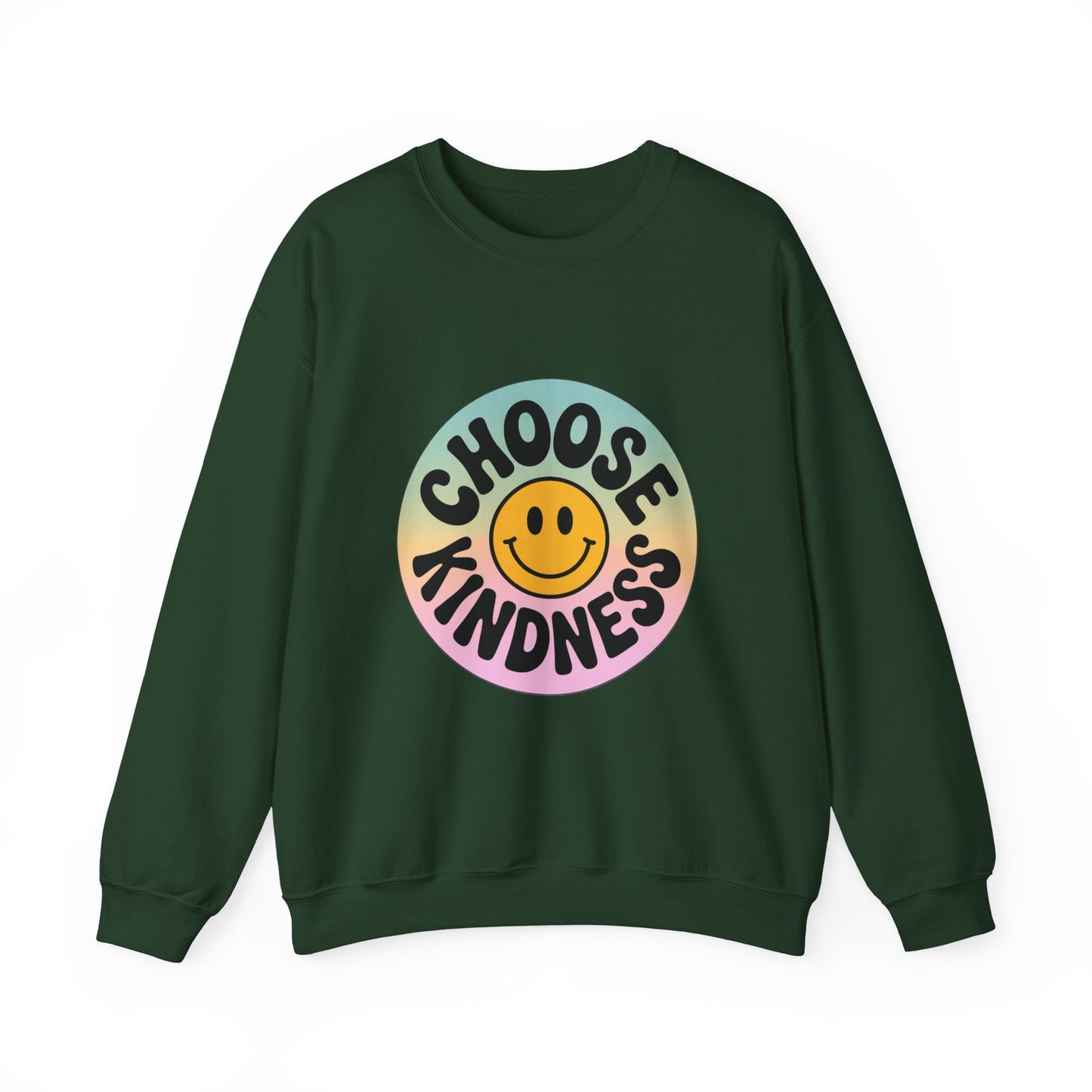Choose Kindness Unisex Crewneck Sweatshirt - Positive Vibes Apparel