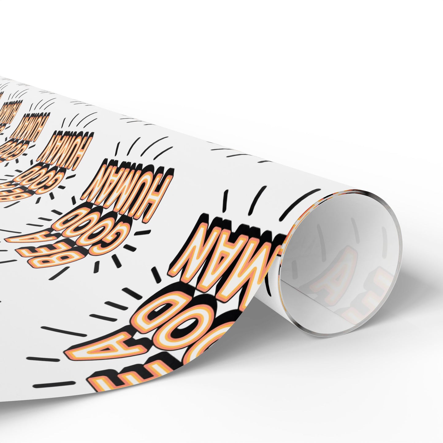 Be a Good Human Gift Wrap (Single Roll)