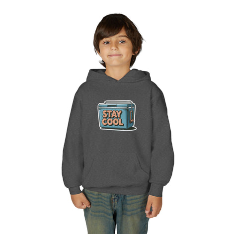 Youth Hooded Sweatshirt - Stay Cool Graphic