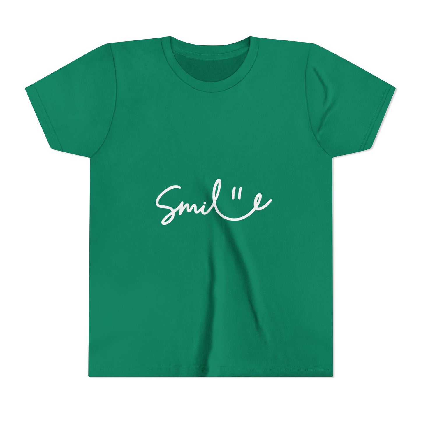 Smiley Youth Short Sleeve Tee - Positive Vibes for Kids