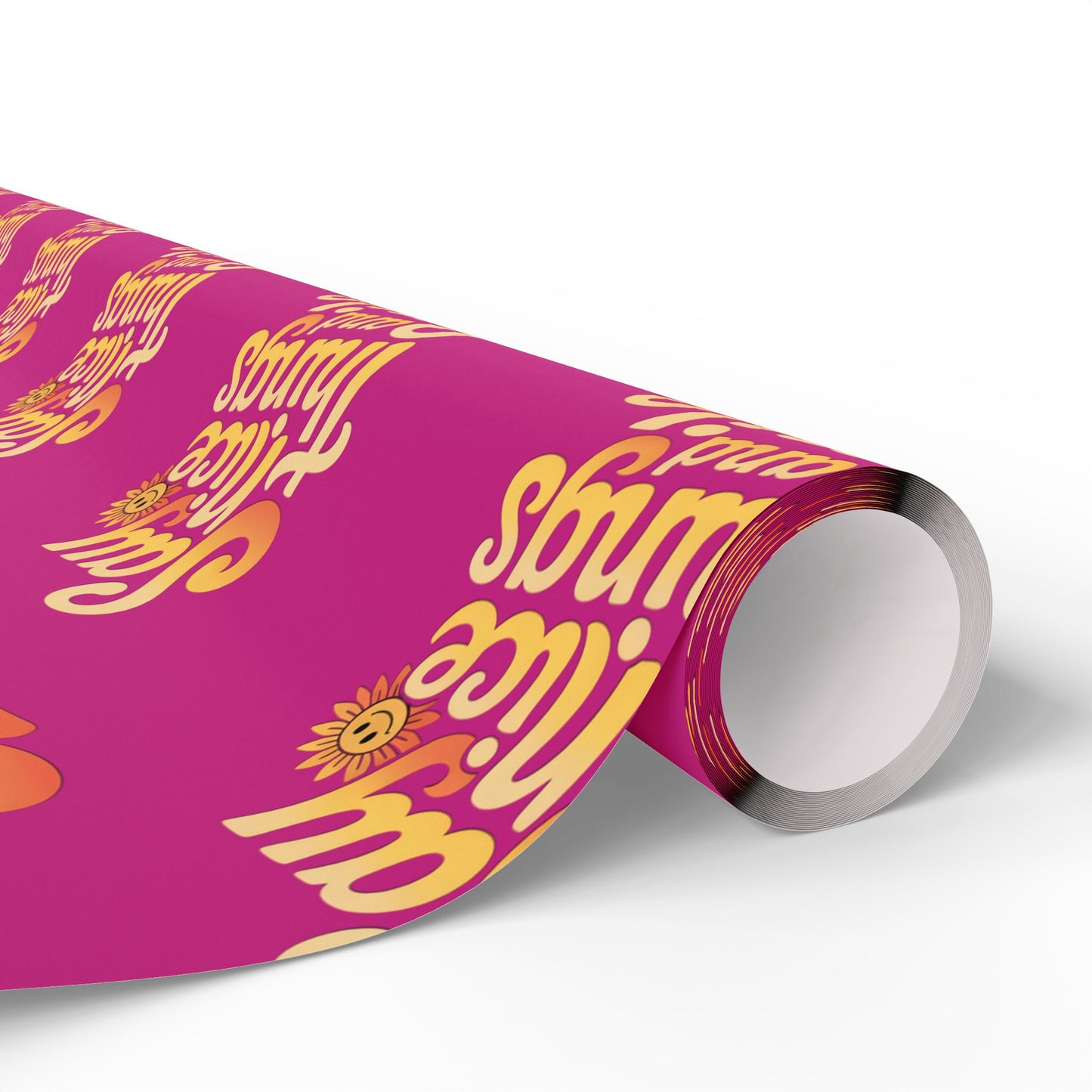 Say Nice Things and Smile Wrapping Paper