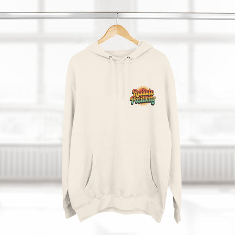 Radiate Positivity Three-Panel Fleece Hoodie
