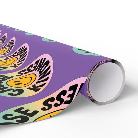 Light Purple Choose Kindness Wrapping Papers