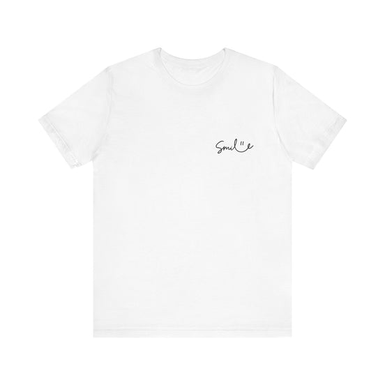 Smile Unisex Short Sleeve Tee - Soft, Casual Shirt for Everyday Wear