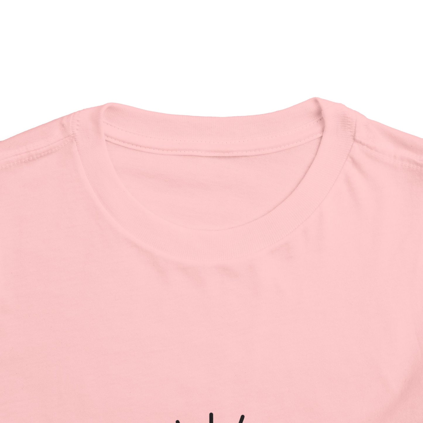 Toddler Tee — "Be A Good Human" Positive Message Shirt