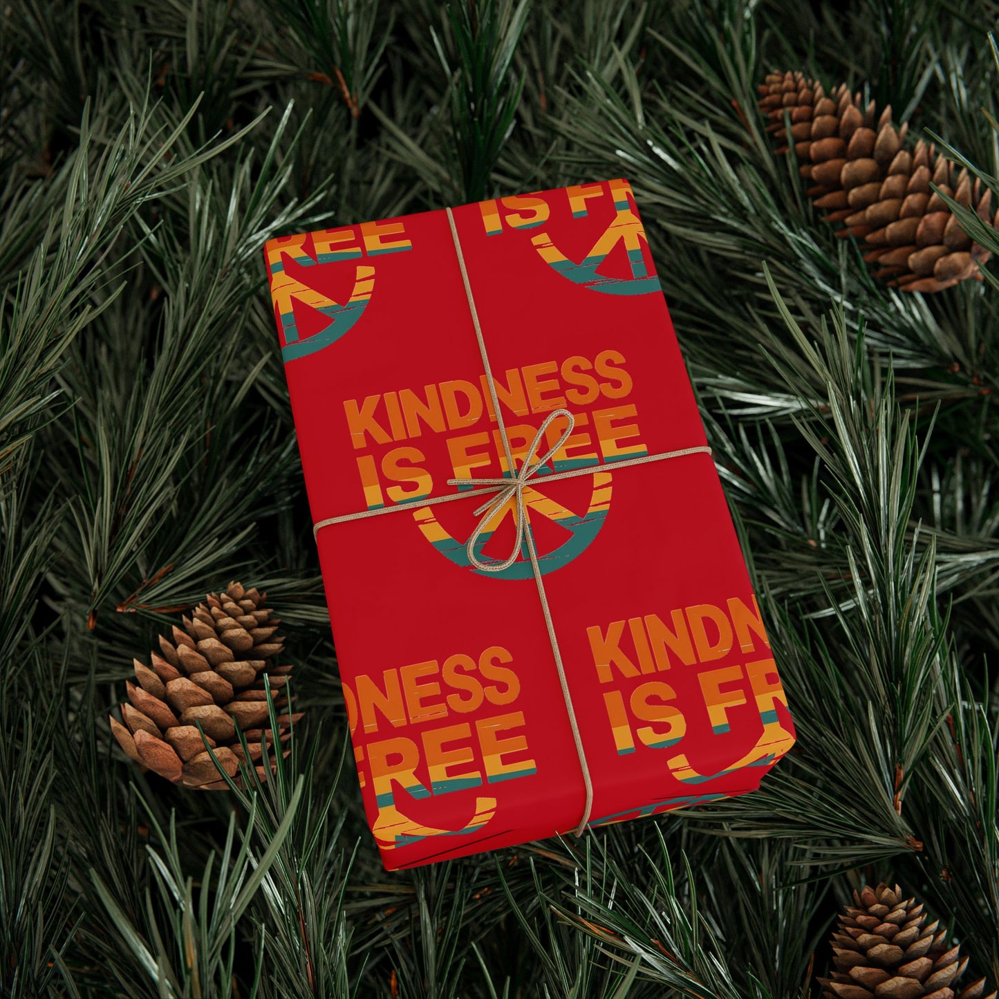 Kindness Is Free Wrapping Paper for All Occasions