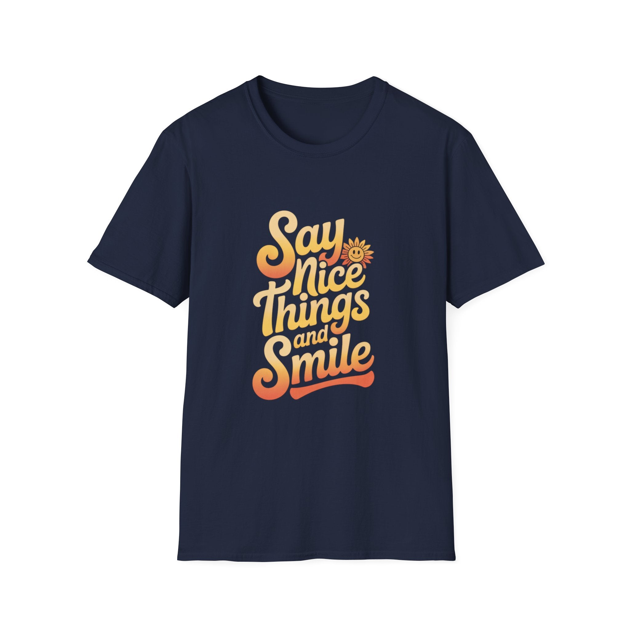 Positive Vibes Unisex Softstyle T-Shirt - 