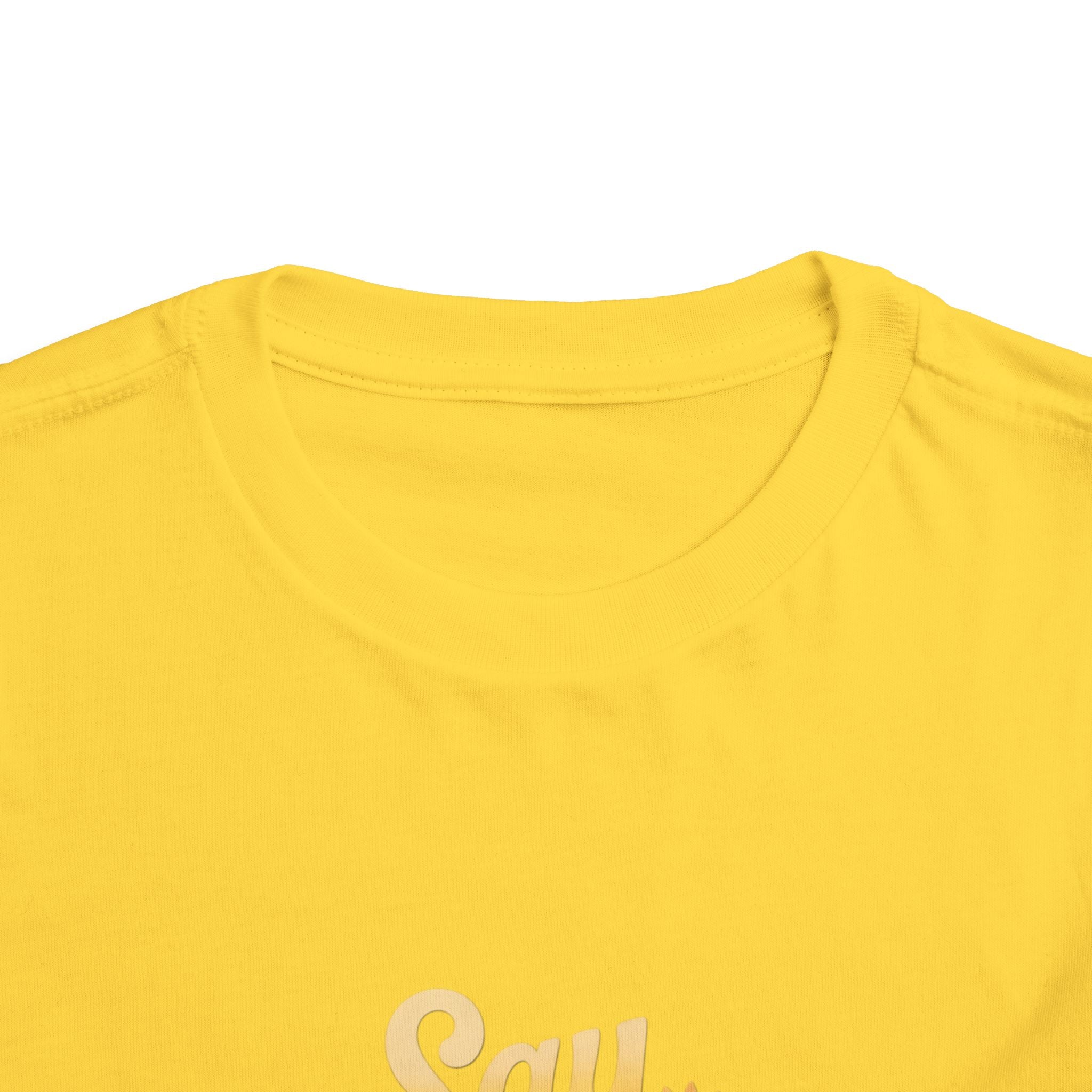Say Nice Things and Smile Toddler Tee