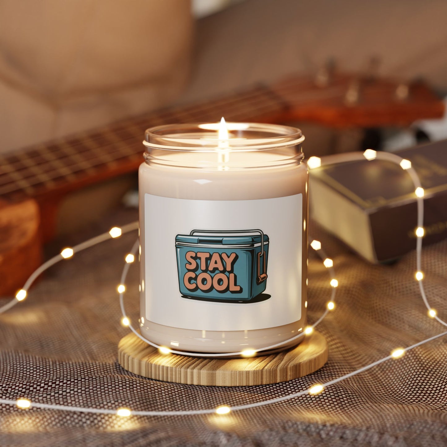 Cool Vibe Scented Soy Candle - Stay Cool 9oz