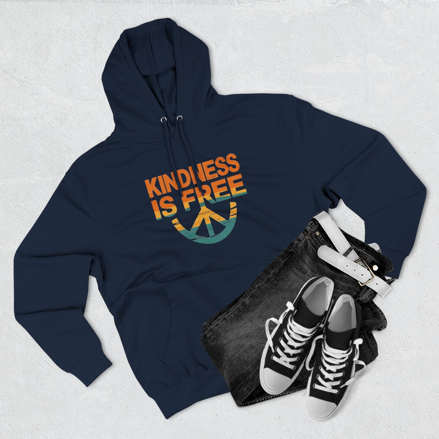 Kindness is Free Fleece Hoodie