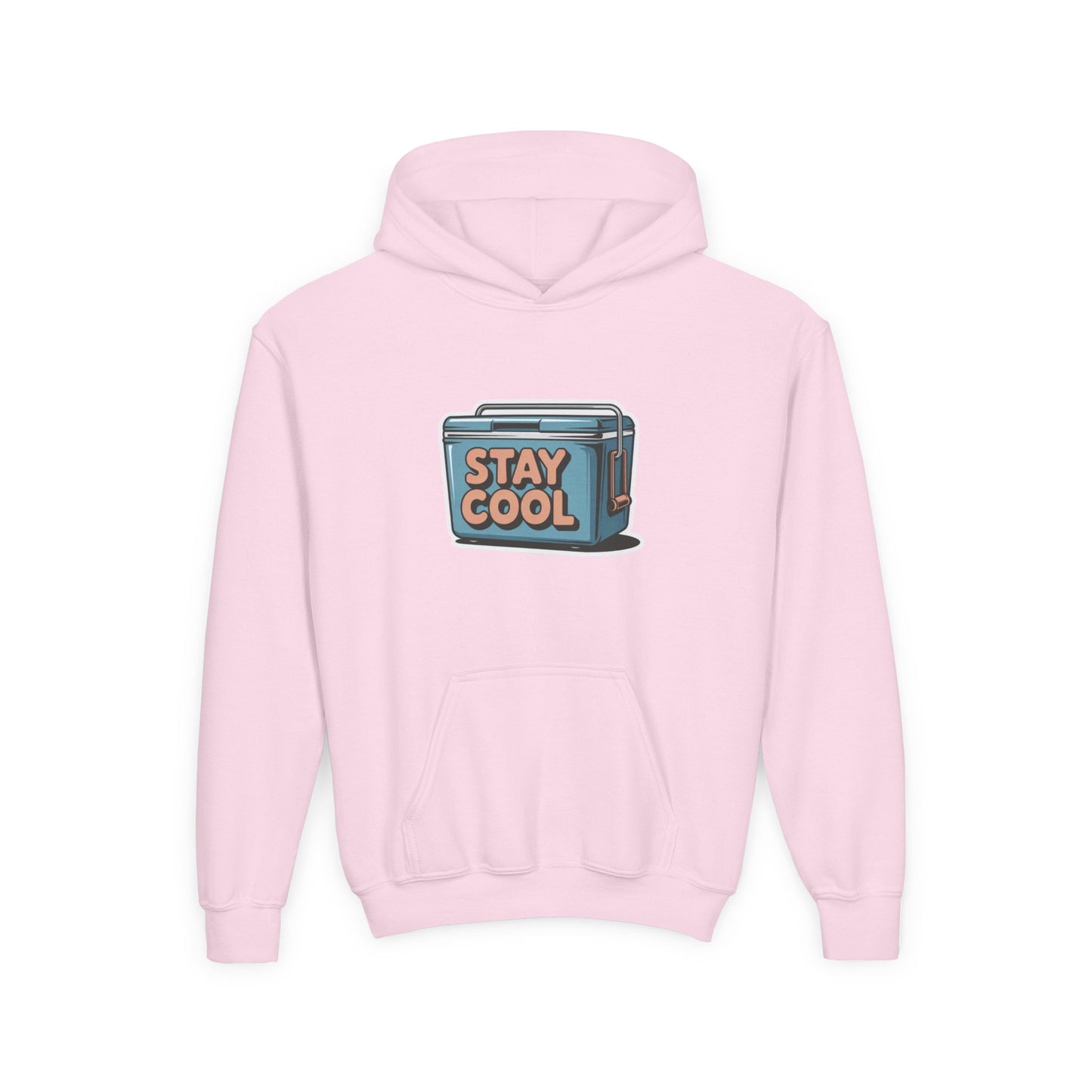 Youth Hooded Sweatshirt - Stay Cool Graphic