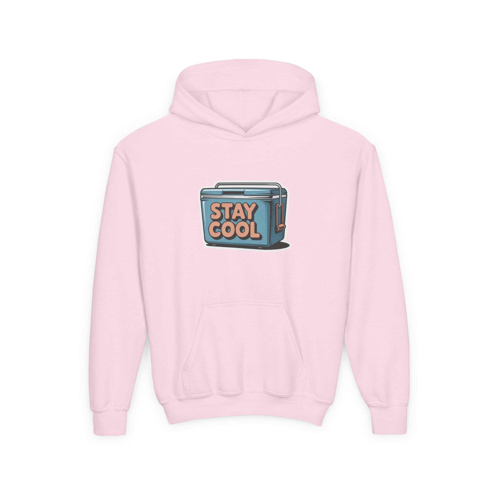 Youth Hooded Sweatshirt - Stay Cool Graphic