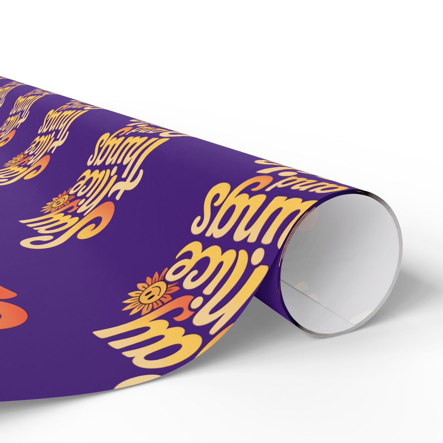 Say Nice Things and Smile Wrapping Paper